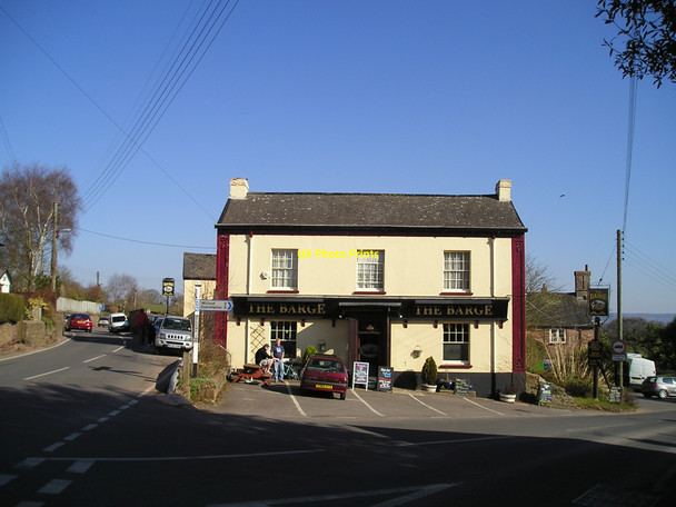 Photo 6"x4" The Barge Pub, Halberton, Tiverton Halberton c2010