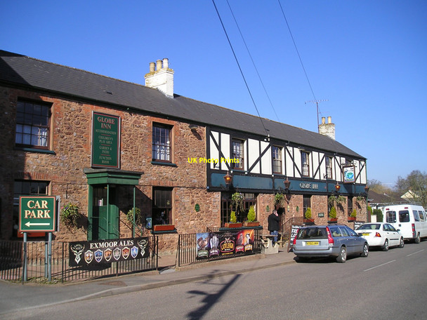 Photo 6"x4" The Globe Inn Pub, Sampford Peverell, Tiverton Sampford Peverell c2010