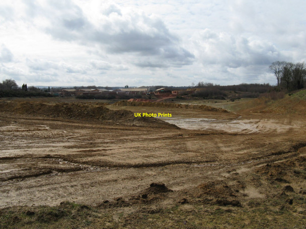 Photo 6"x4" Brickworks and quarry off Freshfield Lane Furner's Green c2010