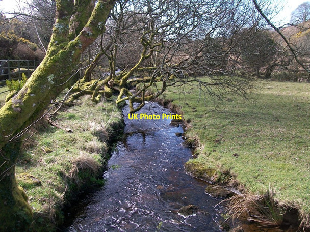 Photo 6"x4" Afon Erch below the footbridge leading to St Cybi's Well Llangybi\/SH4241 c2010