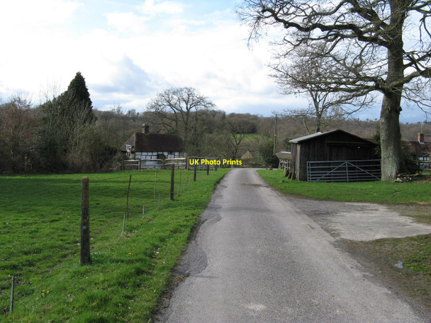 Photo 6"x4" Cottage at Twyford Farm Wych Cross c2010