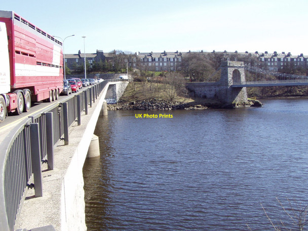 Photo 6"x4" Junction of bridges Aberdeen\/NJ9206 c2010