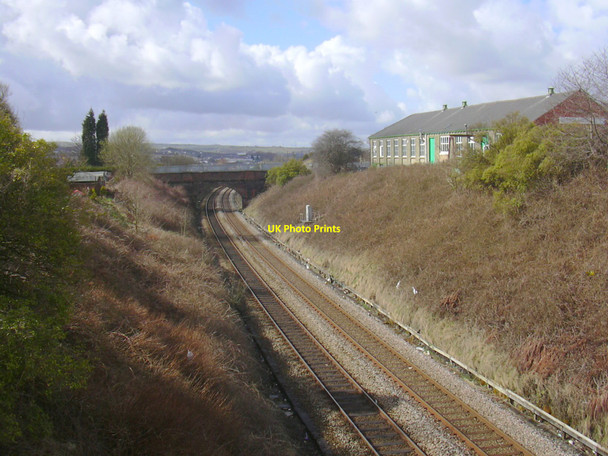 Photo 6"x4" Rail Line West to Accrington Accrington c2010