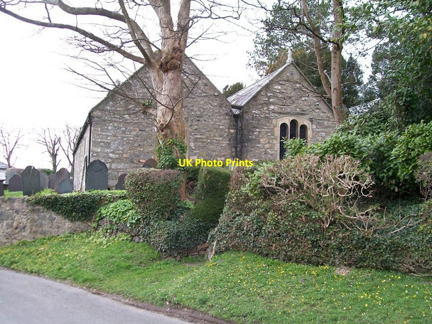 Photo 6"x4" St Catherine's Church from the east Criccieth c2010