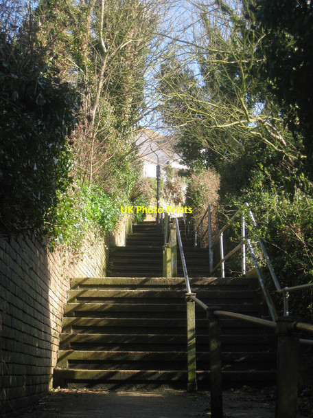 Photo 6"x4" Steps to St Mary's Terrace Hastings\/TQ8110 c2010