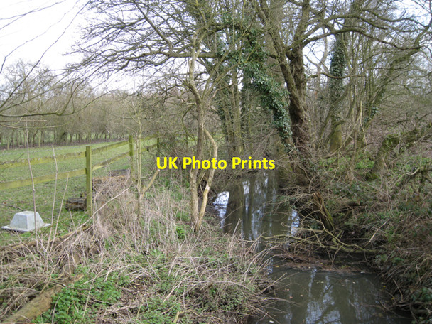 Photo 6"x4" Inchford Brook below Haseley Mill Haseley c2010