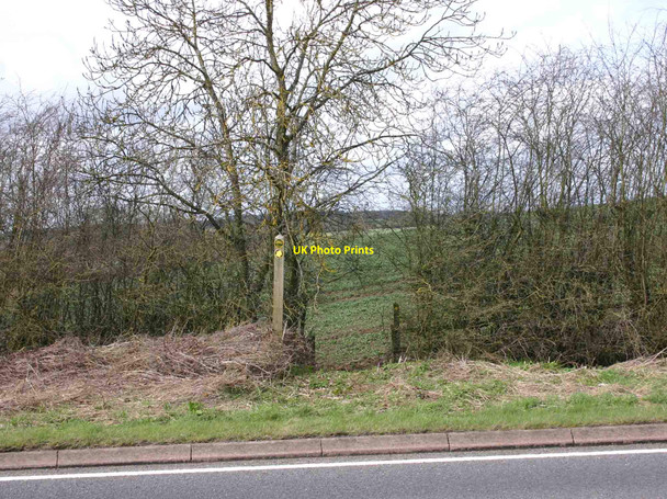 Photo 6"x4" Footpath to Ettington from Fosse Way Ettington c2010