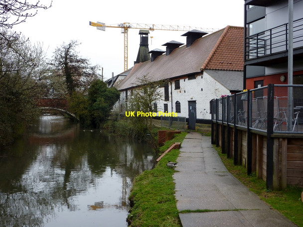 Photo 6"x4" River Gipping in Stowmarket Stowmarket c2010