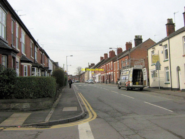 Photo 6"x4" Looking up Congleton Road  Biddulph c2010