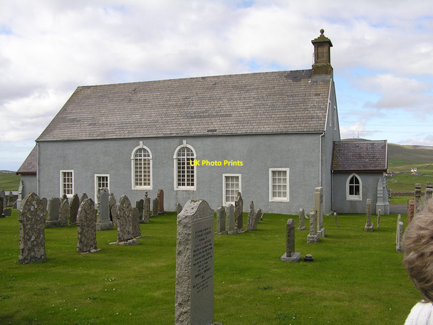 Photo 6"x4" Dunrossness Kirk Boddam\/HU3915 c2007