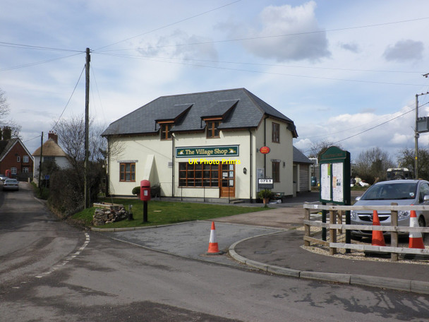 Photo 6"x4" The Village Shop, Talaton Newtown\/SY0699 c2010