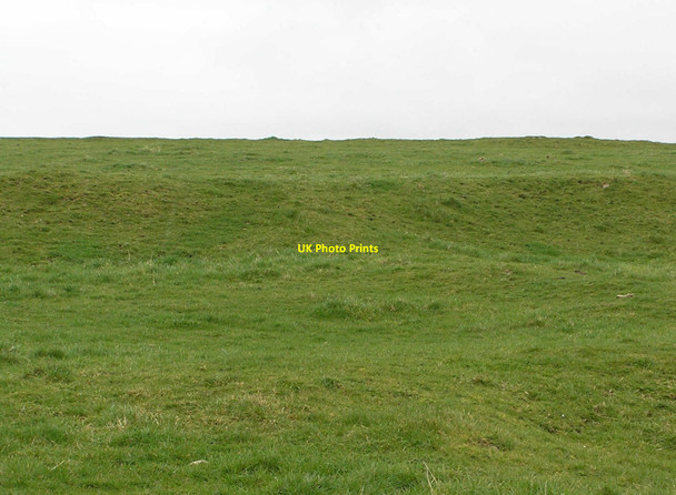 Photo 6"x4" Roman Earthworks Brockham End c2010