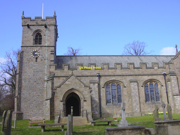 Photo 6"x4" St. Leonard's Church, Downham, Lancashire Downham\/SD7844 c2010