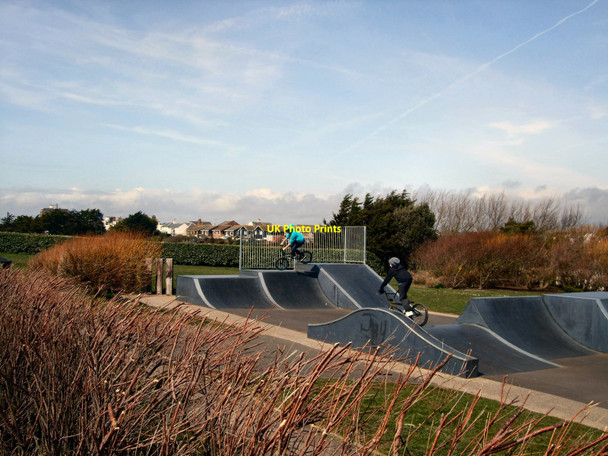 Photo 6"x4" Skatepark - Littlehampton Littlehampton c2010