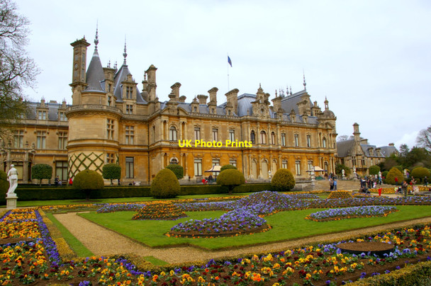 Photo 6"x4" Formal Garden, Waddesdon Manor, Buckinghamshire Waddesdon c2010 P1