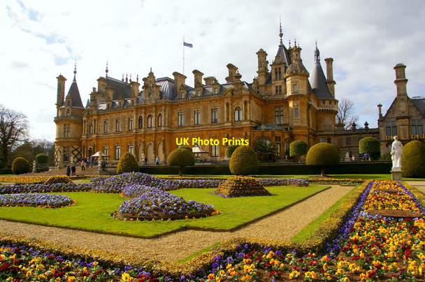 Photo 6"x4" Formal Garden, Waddesdon Manor, Buckinghamshire Waddesdon c2010