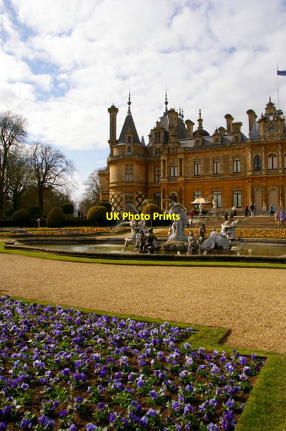 Photo 6"x4" Formal Garden, Waddesdon Manor, Buckinghamshire Waddesdon c2010 P1
