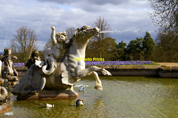 Photo 6"x4" Detail of Fountain, Waddesdon Manor, Buckinghamshire Waddesdon c2010 P2