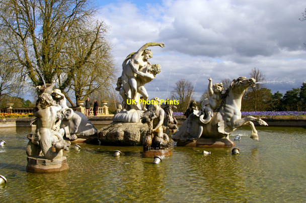 Photo 6"x4" Fountain, Waddesdon Manor, Buckinghamshire Waddesdon c2010
