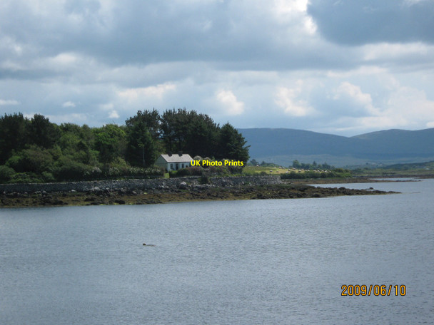 Photo 6"x4" Cottage and wood in Derrada West Doonreaghan c2009