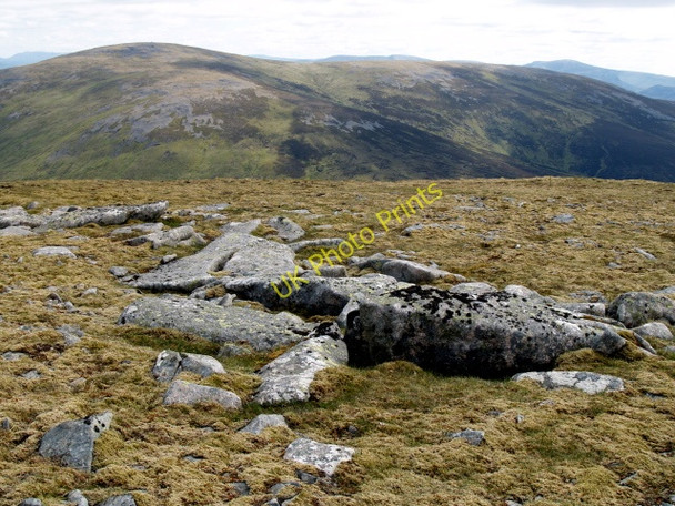 Photo 6"x4" Boulders, SE ridge, Carn an Fhidhleir Carn Ealar\/Carn an Fhidhleir c2009