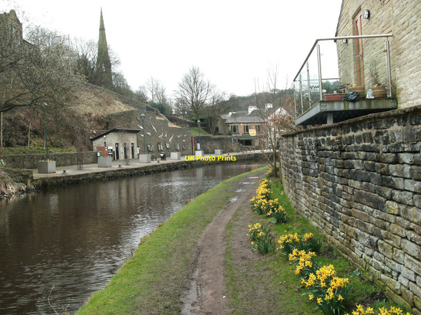 Photo 6"x4" Rochdale Canal at Todmorden Todmorden c2010