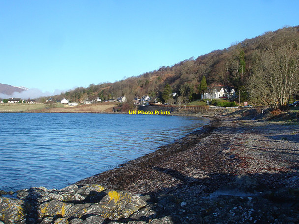 Photo 6"x4" Shore west of Onich Hotel Onich c2010