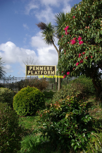 Photo 6"x4" Penmere Platform Falmouth c2010