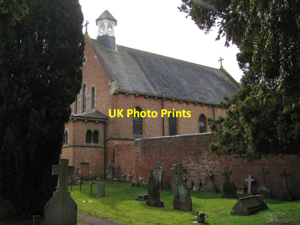 Photo 6"x4" Church of St Francis of Assisi, Rising Lane Baddesley Clinton\/SP2072 c2010