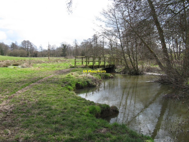 Photo 6"x4" Footbridge over the River Arun Horsham\/TQ1731 c2010