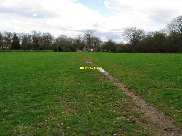 Photo 6"x4" Path to Southlands Farm Monk's Gate c2010
