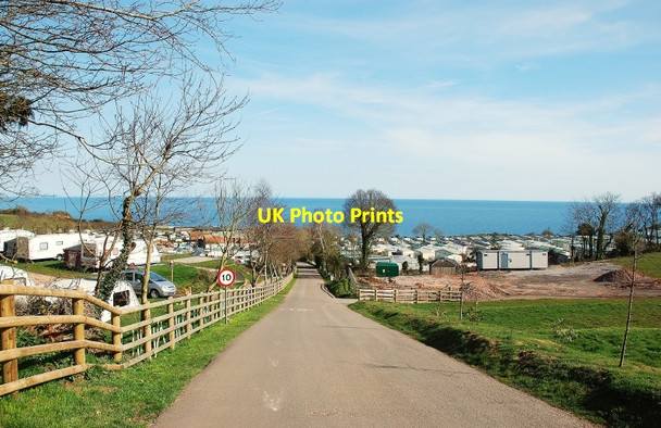 Photo 6"x4" Ladram Bay, Devon North Star c2010
