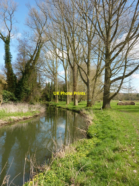 Photo 6"x4" River Gipping near Bosmere Hall Grinstead Hill c2010