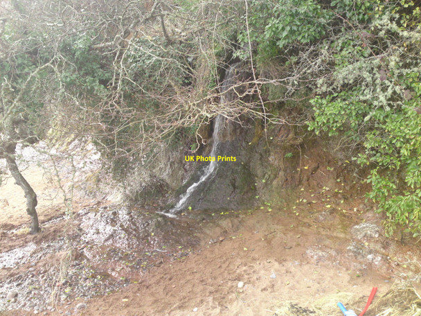 Photo 6"x4" A hidden waterfall Fortrose c2010