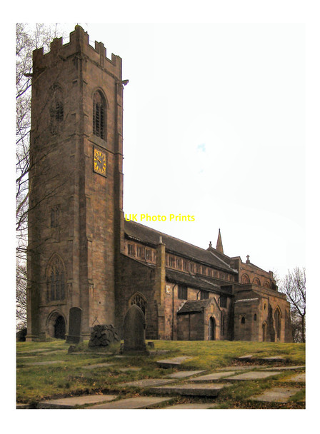 Photo 6"x4" Prestwich St Mary's Church Prestwich c2010
