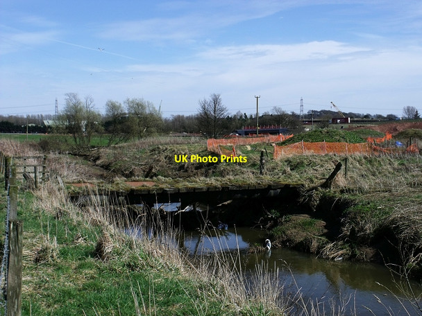 Photo 6"x4" Farm bridge Blackwood\/NS7274 c2010