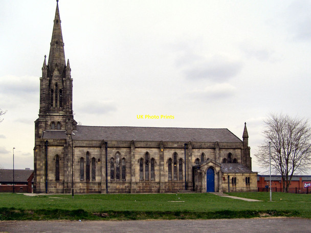 Photo 6"x4" Christ Church, Harpurhey Collyhurst c2010