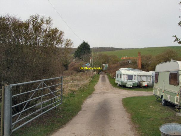 Photo 6"x4" Saltdean Vale - Path to Nursery Saltdean c2010