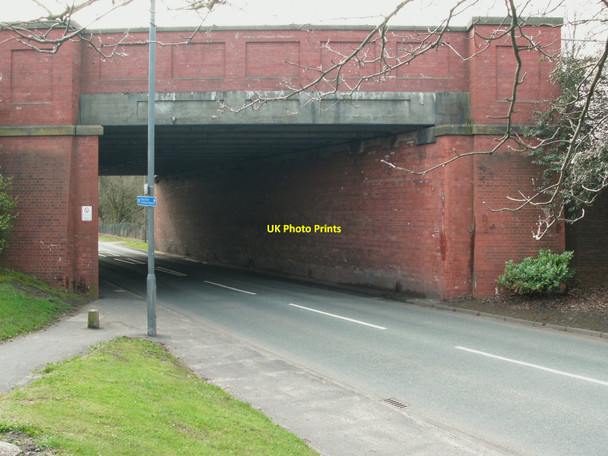 Photo 6"x4" East Lancs Road crosses ex railway bridge St Helens\/SJ5095 c2010