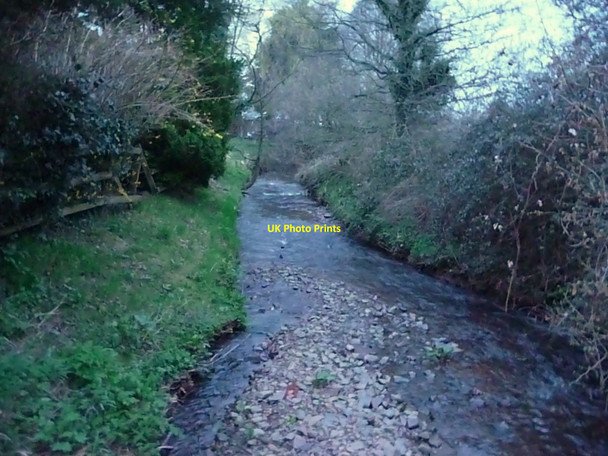 Photo 6"x4" Uplowman : The River Lowman Green Gate\/ST0115 c2010