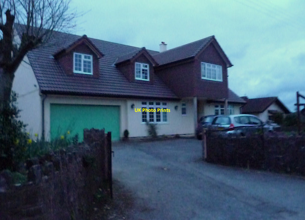 Photo 6"x4" Uplowman : Detached House Green Gate\/ST0115 c2010