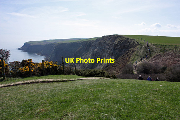 Photo 6"x4" The Cleveland Way High Hawsker c2010