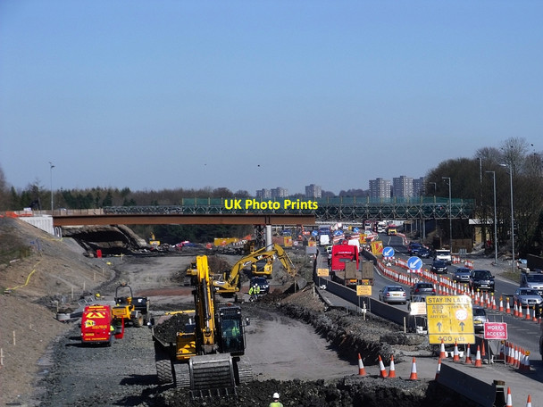 Photo 6"x4" New North Road bridge, Condorrat Blackwood\/NS7274 c2010