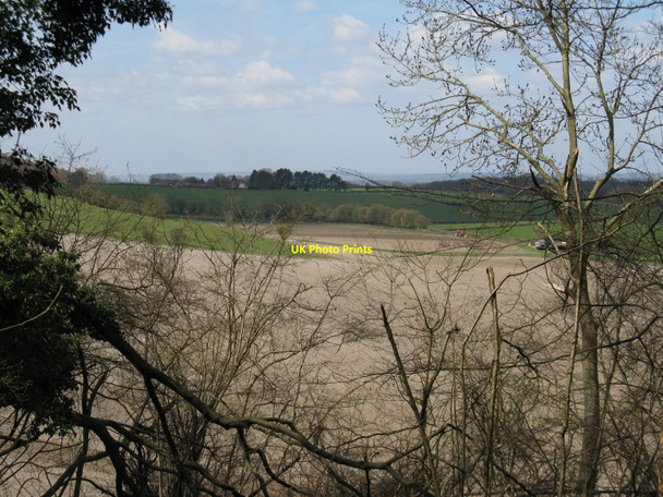 Photo 6"x4" Arable land at Tagents Farm Graffham c2010