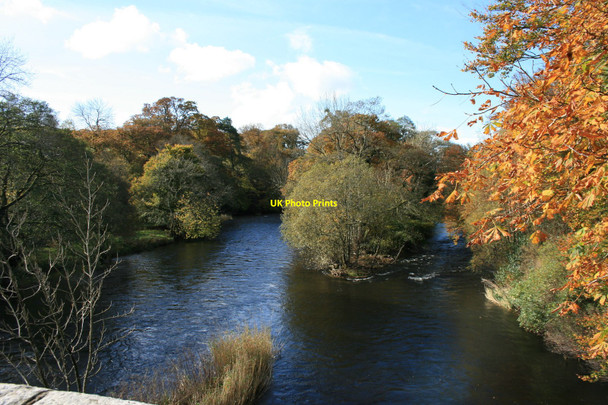Photo 6"x4" The View from the bridge Isel c2009