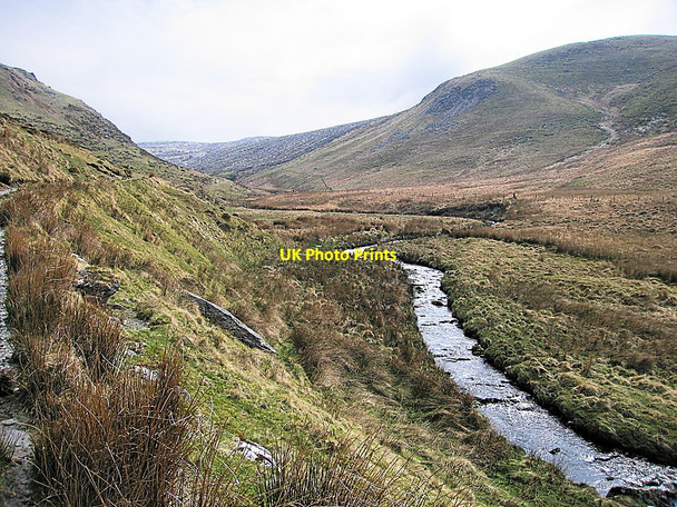 Photo 6"x4" Cwm Groes Fawr and Gopa Uchaf Castell Rhyfel c2010