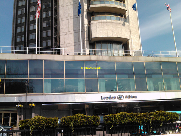 Photo 6"x4" The London Hilton on Park Lane Westminster c2010