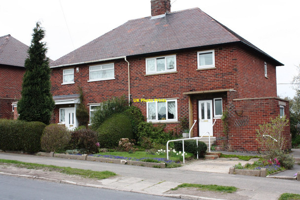 Photo 6"x4" Former Council Housing Normanton Spring c2010