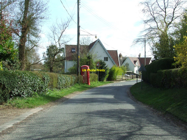 Photo 6"x4" Telephone Box Grimstone End c2010