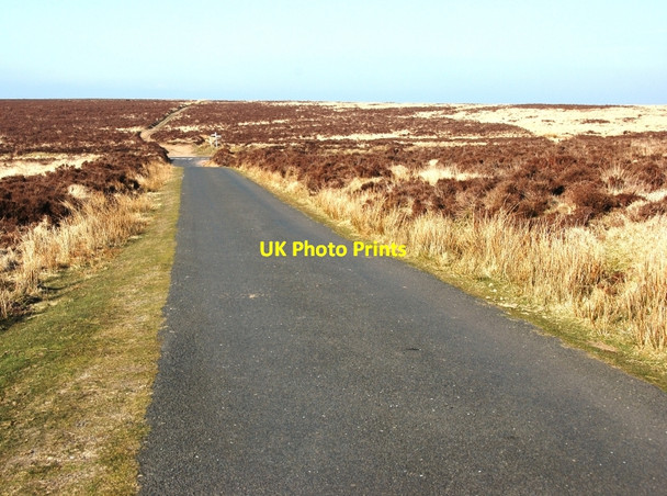 Photo 6"x4" Exmoor: View towards Lucott Cross Lucott Cross c2010
